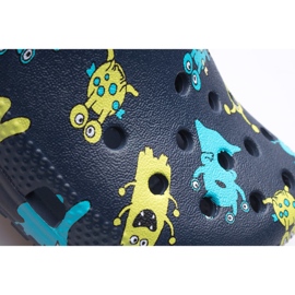 Zuecos CROCS Classic Clog Niños 206833-410 azul marino 3