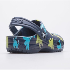 Zuecos CROCS Classic Clog Niños 206833-410 azul marino 4