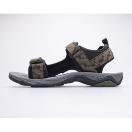 Sandalias trekking hombre BERGSON Benue Hiking BRG00127 verde oliva 5