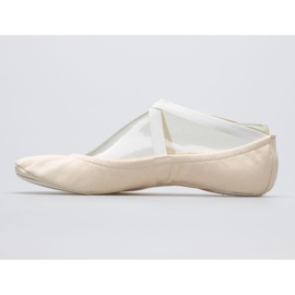 Zapatillas de ballet de gimnasia IWA 302 crema beige 2
