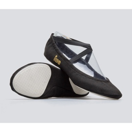 IWA 302 zapatillas de ballet de gimnasia negras negro 4