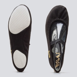 IWA 302 zapatillas de ballet de gimnasia negras negro 5