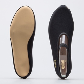 Zapatillas de ballet de gimnasia IWA 250 negras negro 6