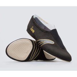 IWA 507 zapatillas de ballet de gimnasia negras negro 4