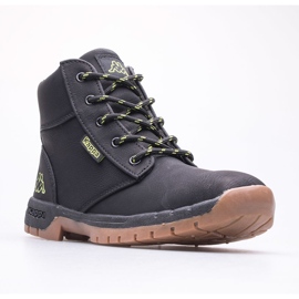 Zapatos niños KAPPA Cammy K 260327K-1133 negro verde 1