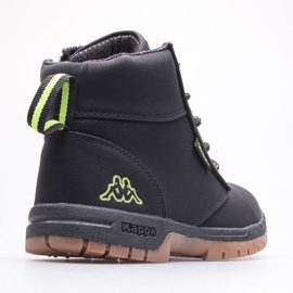 Zapatos niños KAPPA Cammy K 260327K-1133 negro verde 4
