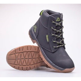 Zapatos niños KAPPA Cammy K 260327K-1133 negro verde 8