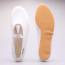 Zapatillas de ballet de gimnasia in:motion Sydney blanco 8
