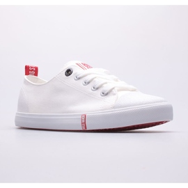 Zapatillas de mujer Big Star FF274087 blanco rojo 1