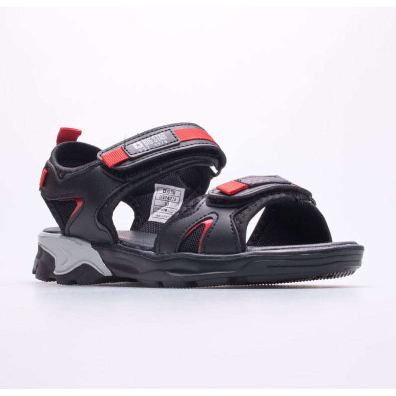 Sandalias infantiles Big Star JJ374225 negro 1