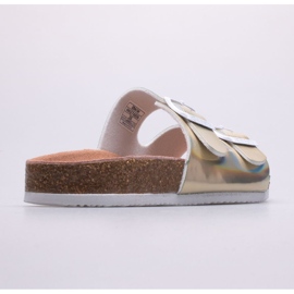 Pantuflas mujer Big Star HH274896 dorado 4