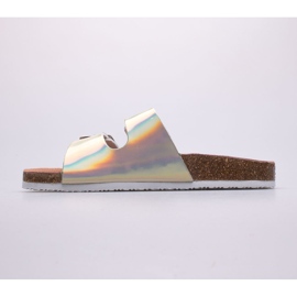 Pantuflas mujer Big Star HH274896 dorado 5