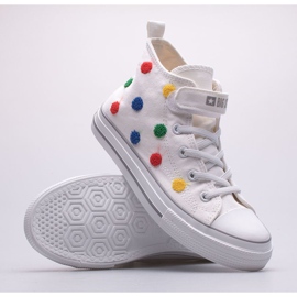 Deportivas infantiles Big Star JJ374059 blanco 8