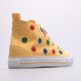 Deportivas infantiles Big Star JJ374062 amarillo 4