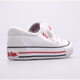 Zapatillas deportivas para niños Lee Cooper LCW-22-44-0804K blanco 4