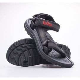 Sandalias hombre Lee Cooper LCW-22-34-0942M negro gris 8