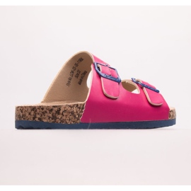 Zapatillas de casa para niños Lee Cooper LCW-22-35-1186K rosado 5