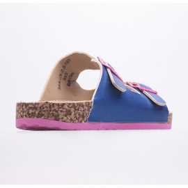 Zapatillas de casa para niños Lee Cooper LCW-22-35-1187K azul 4