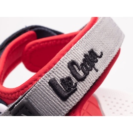 Lee Cooper LCW-22-34-0957K sandalias para niños rojo 5