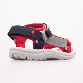 Lee Cooper LCW-22-34-0957K sandalias para niños rojo 6