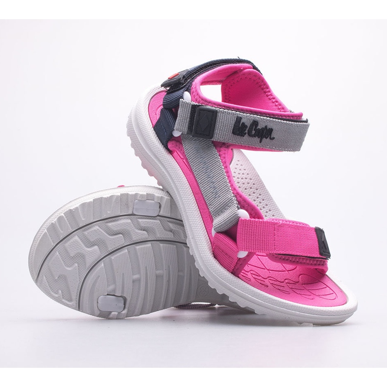 Lee Cooper LCW-22-34-0956K sandalias para niños rosado 1