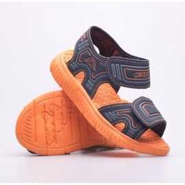 Sandalias para niños KAPPA Kaleo K 260887K-6744 naranja 8