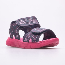 Sandalias para niños KAPPA Kaleo K 260887K-6722 rosado 1