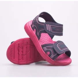 Sandalias para niños KAPPA Kaleo K 260887K-6722 rosado 8