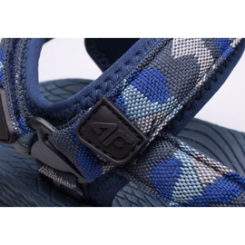 Sandalias niño 4F Junior HJL22-JSAM001-33S azul 2