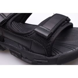 Sandalias niño 4F Junior HJL22-JSAM003-20S negro 6