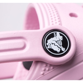 Sandalias Crocs Classic Kids T 207537-6GD rosado 2