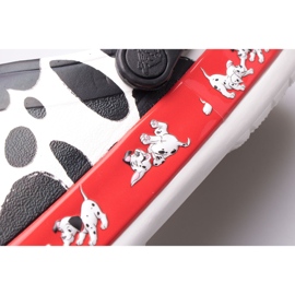 Zuecos infantiles CROCS 101 Dalmatians Kids Clog 207483-100 blanco negro 6