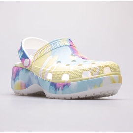Crocs Graphic Clog Wedge Zuecos W 207151-94S multicolor 1