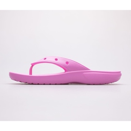 Chanclas de mujer Crocs Classic Flip 207713-6SW rosado 5