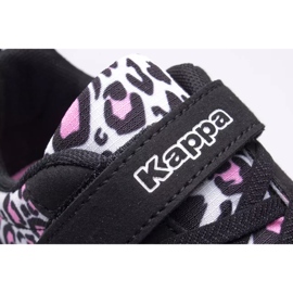 Zapatos niños KAPPA Sec Leo K 260955LEOK-1121 negro rosado 2