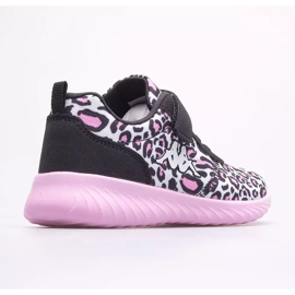 Zapatos niños KAPPA Sec Leo K 260955LEOK-1121 negro rosado 4