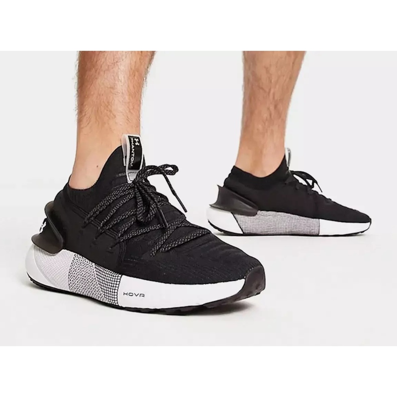 Zapatillas Under Armour Hovr Phantom 3 para hombre 3025516-003 negro 1