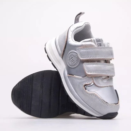 Zapatos para niños Big Star KK374179 plata gris 7