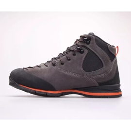 BERGSON Castor Mid Stx 3.0 zapatillas de trekking para hombre marrón gris 6