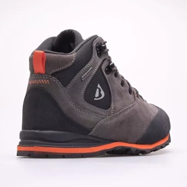 BERGSON Castor Mid Stx 3.0 zapatillas de trekking para hombre marrón gris 2