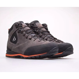 BERGSON Castor Mid Stx 3.0 zapatillas de trekking para hombre marrón gris 7