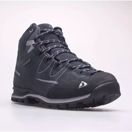 BERGSON Tahat Mid Stx Zapatillas de trekking de hombre azul marino/negro 2