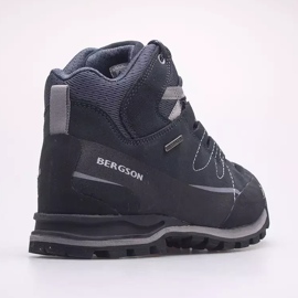 BERGSON Tahat Mid Stx Zapatillas de trekking de hombre azul marino/negro 4