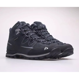 BERGSON Tahat Mid Stx Zapatillas de trekking de hombre azul marino/negro 9