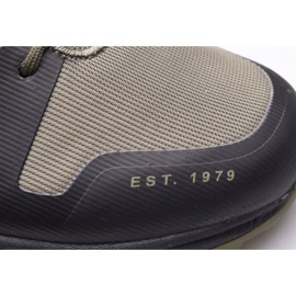 Zapatos de hombre Big Star KK174088 negro verde 6