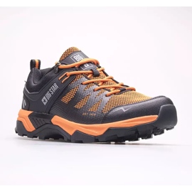 Zapatos de hombre Big Star KK174107 negro naranja 1