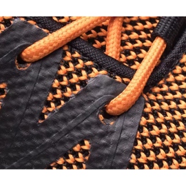 Zapatos de hombre Big Star KK174107 negro naranja 5