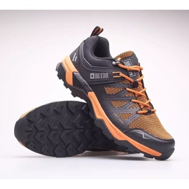 Zapatos de hombre Big Star KK174107 negro naranja 8