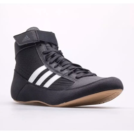 Zapatos de lucha adidas hvc AQ3325 negro 1