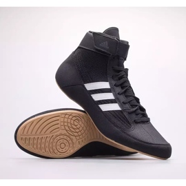 Zapatos de lucha adidas hvc AQ3325 negro 8